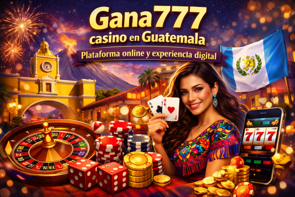 Gana777 casino en Guatemala plataforma online y experiencia digital